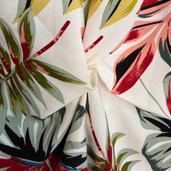 Alythea Blouse Top Women Medium Tropical Vacation Travel Hawaiian Sleeveless - Picture 7 of 9